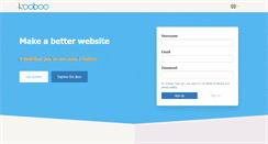 Desktop Screenshot of kooboo.com